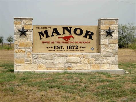 City of manor - City of Manor - City Hall 105 E. Eggleston St. P.O. Box 387 Manor, Tx 78653 512 - 272 - 5555 Fax: (512) 272-8636 Hours: Monday - Friday 8am to 5pm . Police Department 